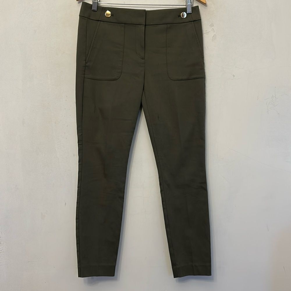 Loft hunter green Marisa fit pants Size 6 EUC
